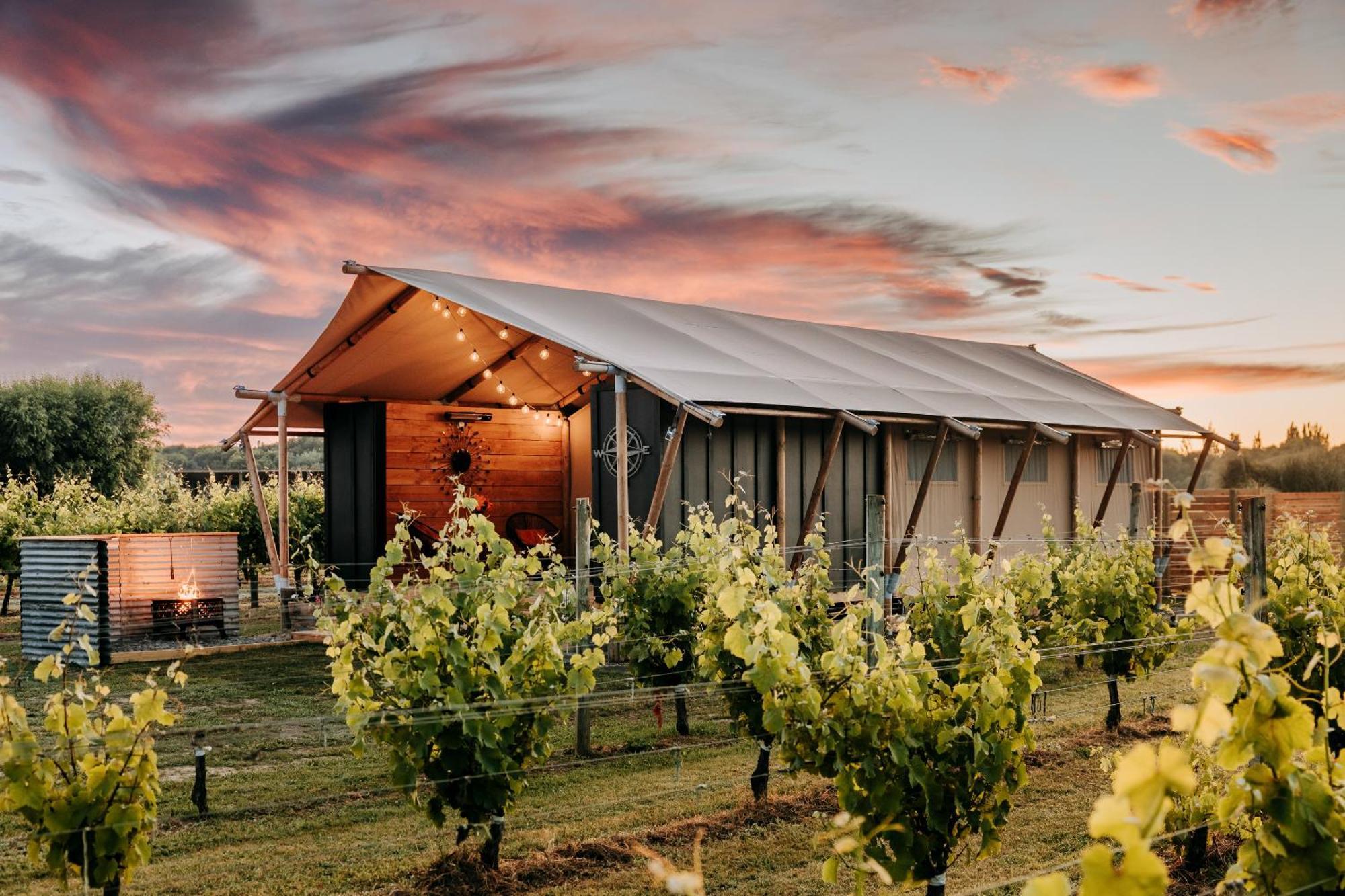 Villas & Vines Glamping 哈士汀 外观 照片