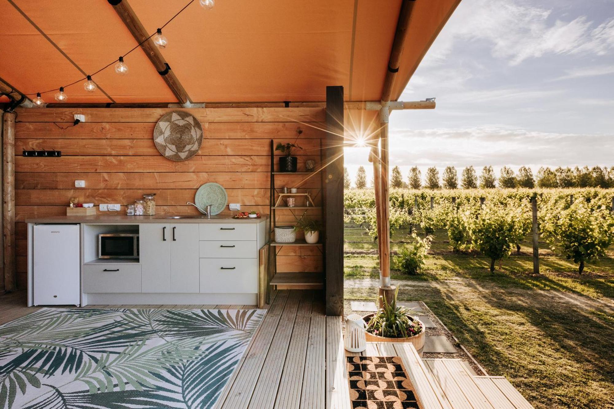 Villas & Vines Glamping 哈士汀 外观 照片