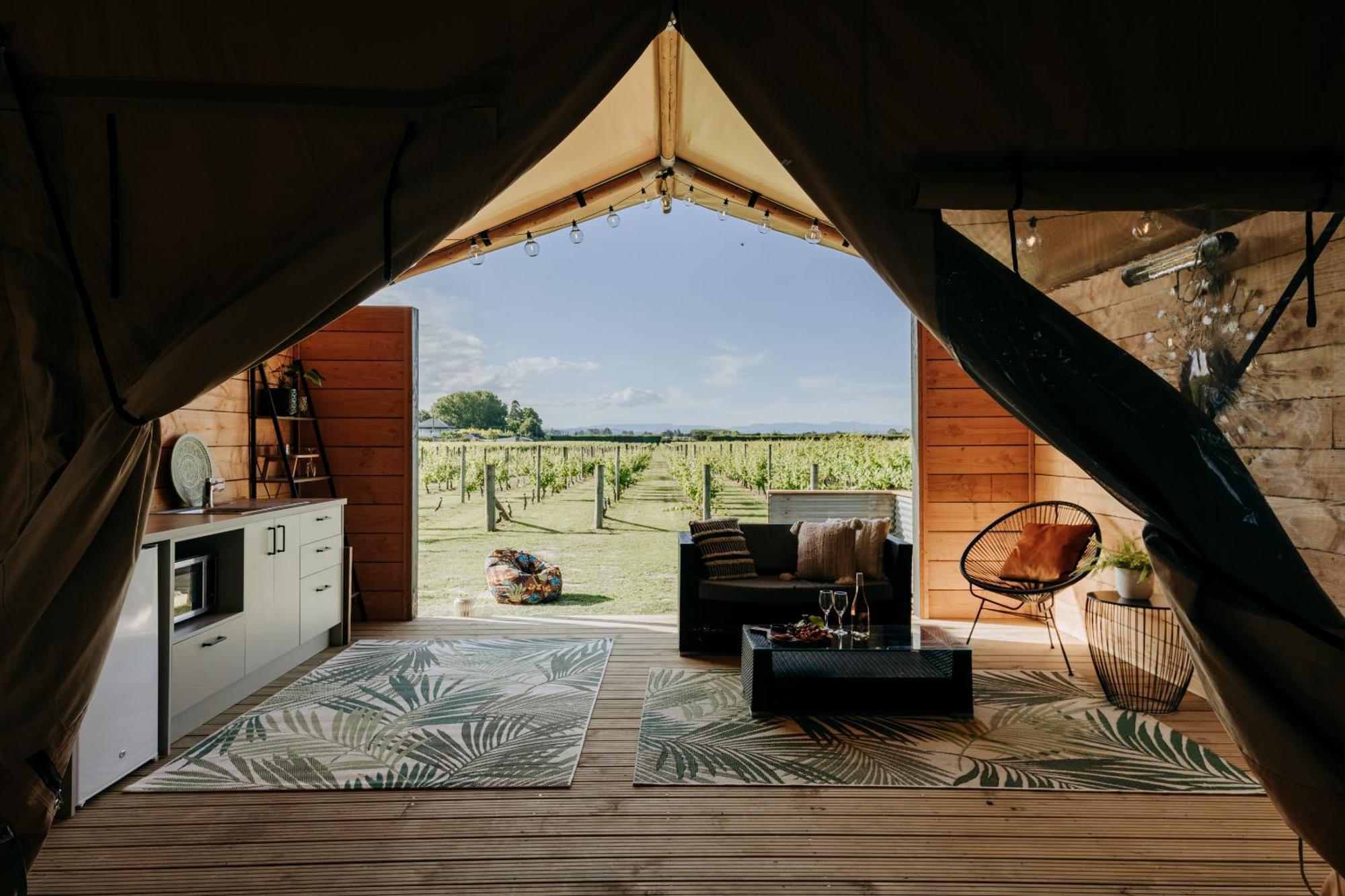 Villas & Vines Glamping 哈士汀 外观 照片
