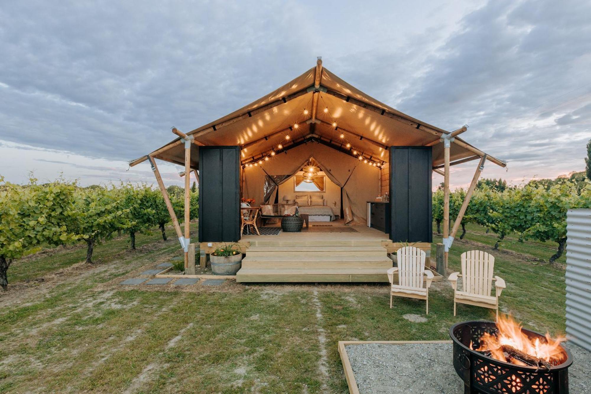 Villas & Vines Glamping 哈士汀 外观 照片