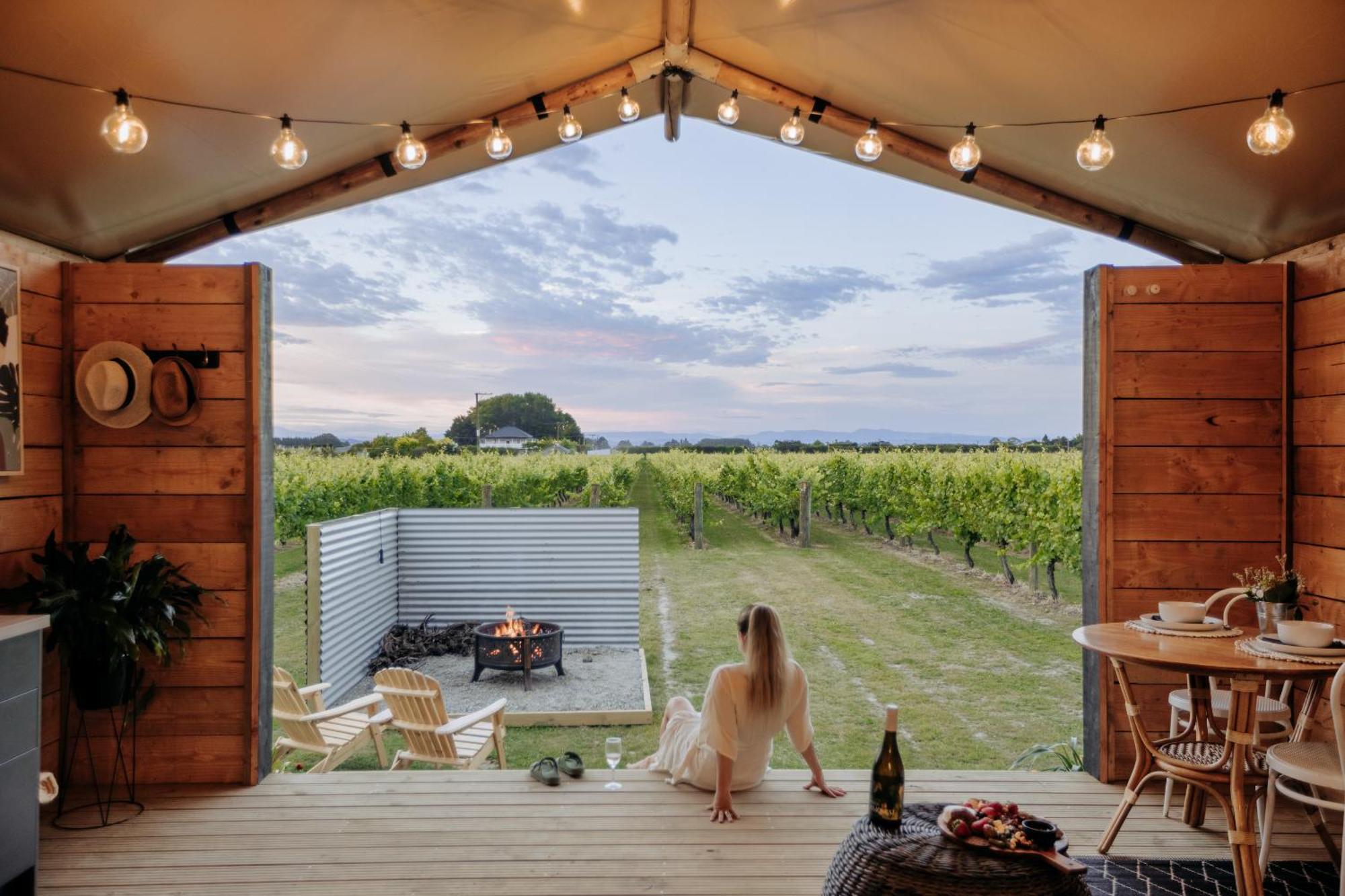 Villas & Vines Glamping 哈士汀 外观 照片
