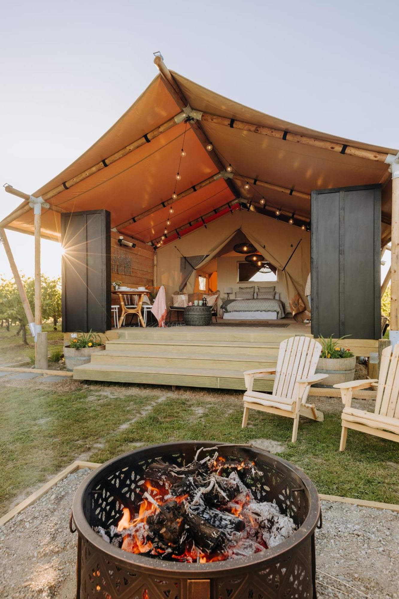 Villas & Vines Glamping 哈士汀 外观 照片