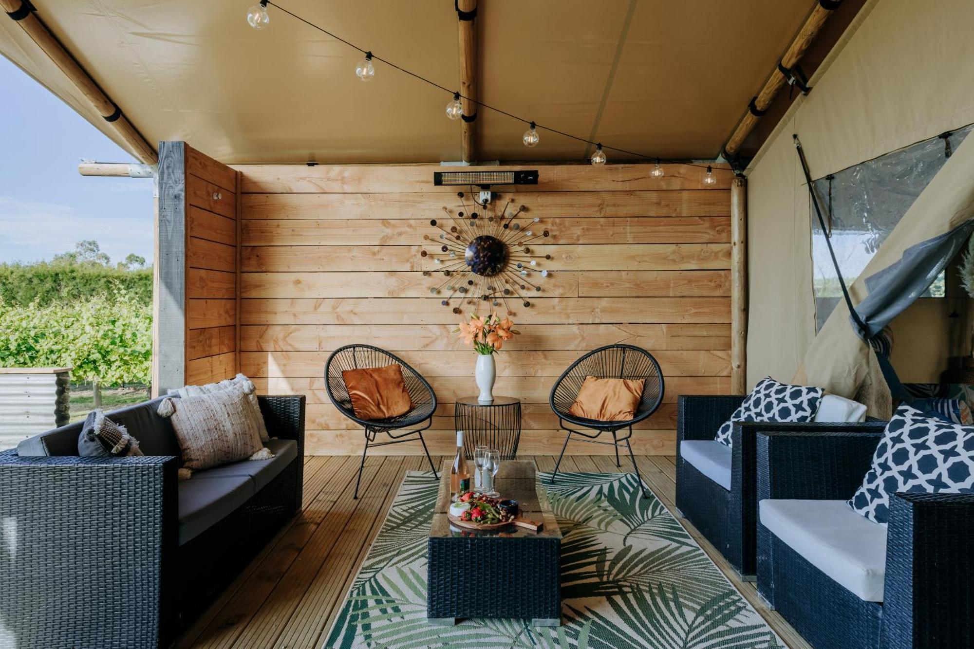 Villas & Vines Glamping 哈士汀 外观 照片