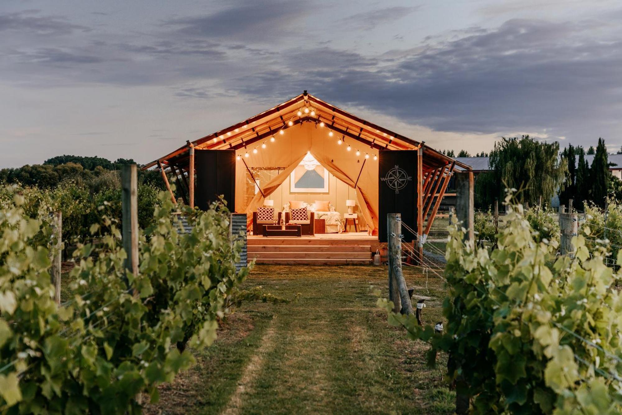 Villas & Vines Glamping 哈士汀 外观 照片